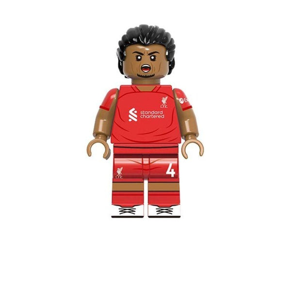 Football Lego Minifigure - Figure 57 - Virgil Van Dijk (Liverpool edition)