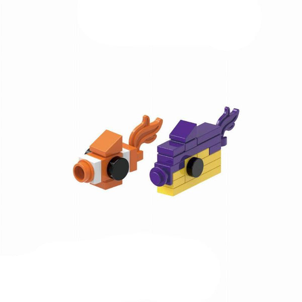 Minecraft Lego Minifigure - Figure 16 - Nemo and Dory