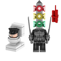 Skibidi Toilet Lego Minifigure - Figure 4 - Signal Man (2nd edition)