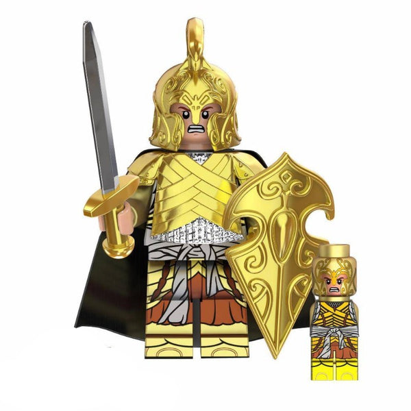 Lord of the Rings Lego Minifigure - Figure 25 - Noldo Warrior