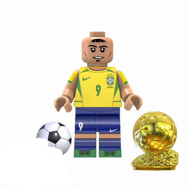 Football Lego Minifigure - Figure 11 - Ronaldo R9 (world cup edition)