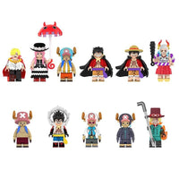 One Piece Anime Set of 11 Lego Minifigures - Style 3