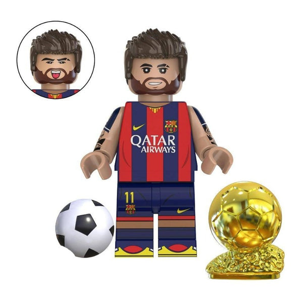 Football Lego Minifigure - Figure 41 - Neymar (Barcelona edition)