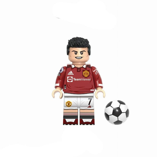 Football Lego Minifigure - Figure 20 - Ronaldo (Manchester United)