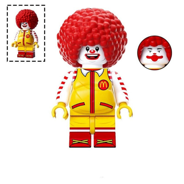 Celebrity Lego Minifigure - Figure 2 - Fat Ronald Mcdonald
