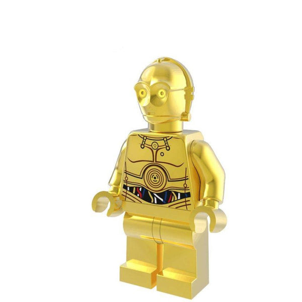 Star Wars Lego Minifigure - Figure 205 - C-3PO Gold Chrome