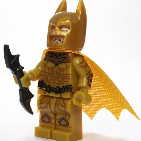 Batman Lego Minifigure - Figure 104 - Batman - Gold Batman