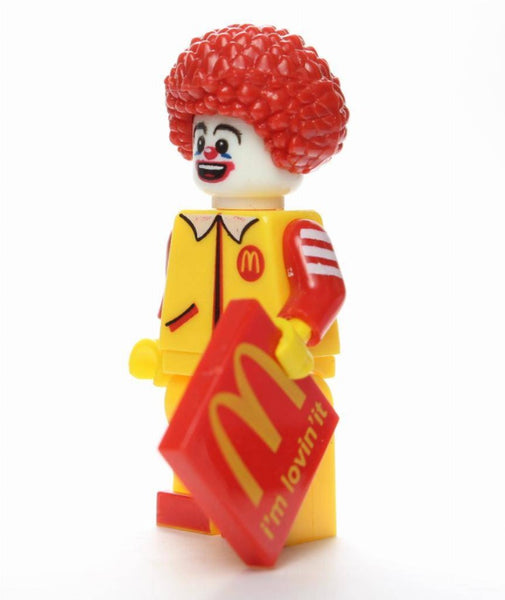 Celebrity Lego Minifigure - Figure 1 - Ronald Mcdonald