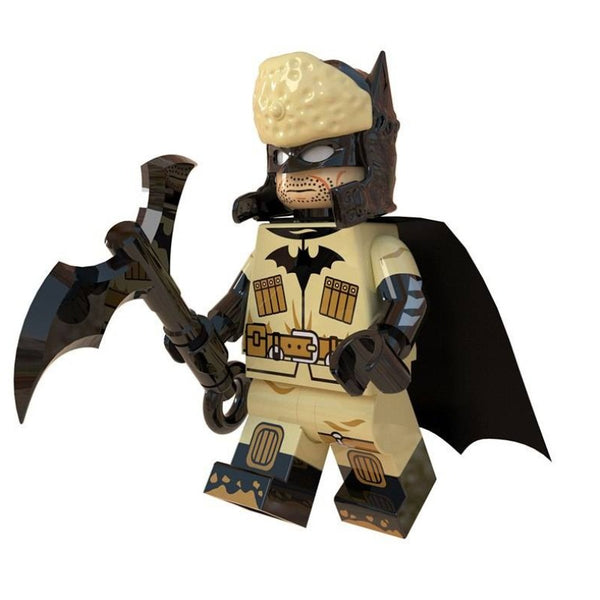 Batman Lego Minifigure - Figure 116 - Batman - Red Son Batman