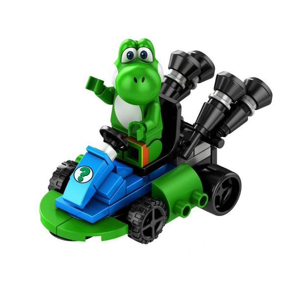 Super Mario Lego Minifigure - Figure 21 - Yoshi (kart edition)