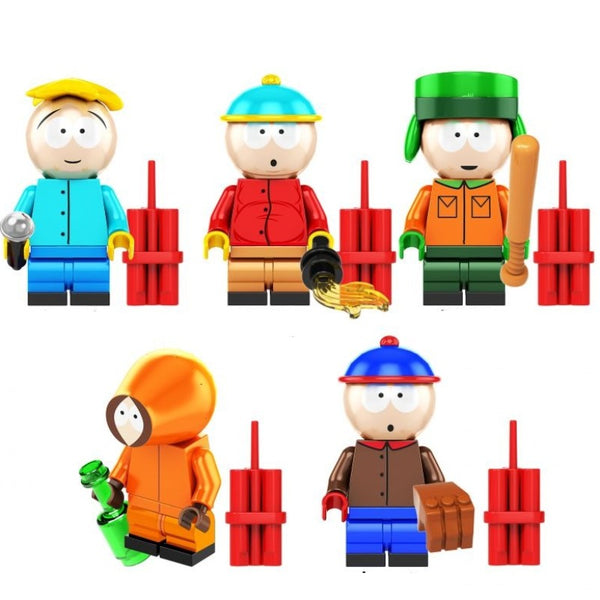 South Park Set of 5 Minifigures - Style 1