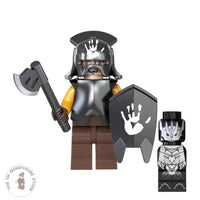 Lotr Minifigure - Figure 8 Uruk Hai Lego