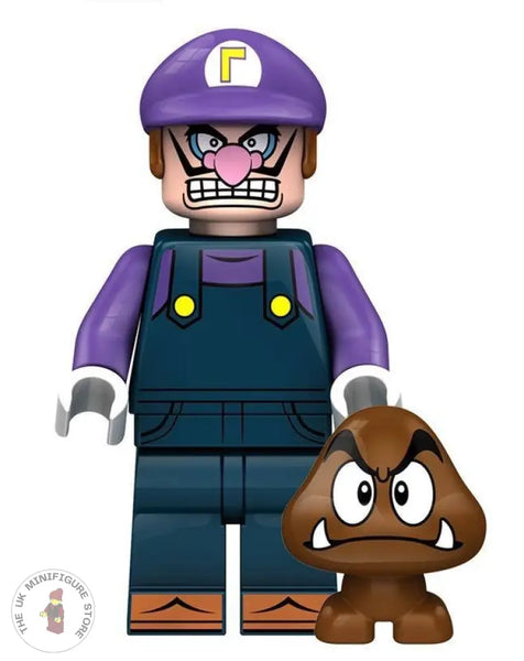 Mario Minifigure - Figure 6 Waluigi Lego