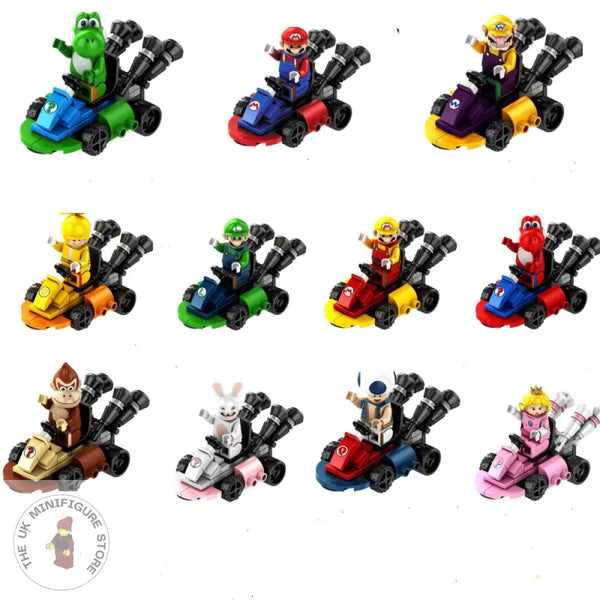 Mario Set Of 11 Minifigures - Style 3 Lego