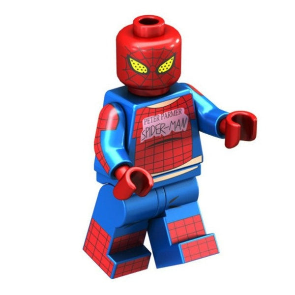 Marvel Spiderman Lego Minifigure - Figure 83 - Spiderman - Earth X