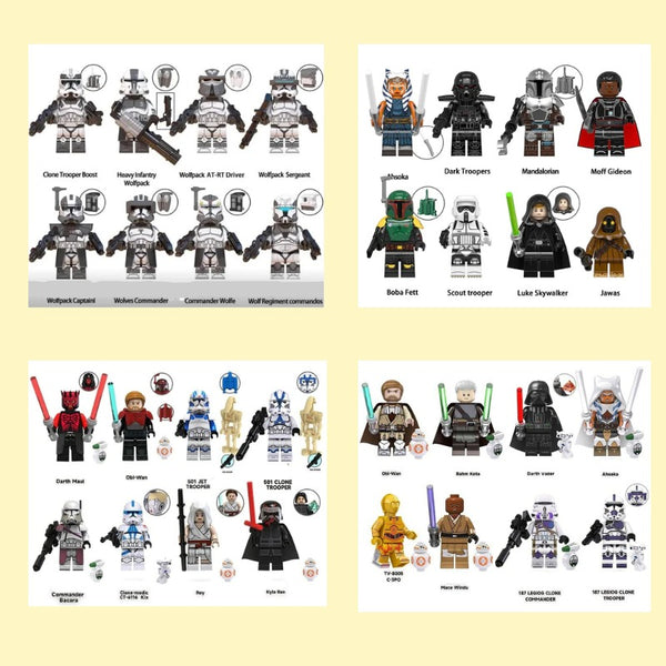 Star Wars Lego Minifigures - Bundle 10