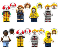 Horror Pennywise Set of 8 Lego Minifigures - Style 2