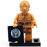 Star Wars Lego Minifigure - Figure 163 - C-3PO (4th edition)