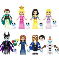 Disney Princess Set of 16 Lego Minifigures - Bundle 1