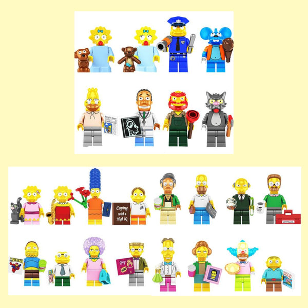 Simpson's Lego Minifigures - Bundle 4