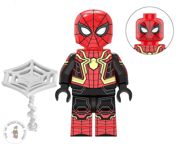 Spiderman Minifigure - Figure 17 Black And Gold Edition Lego