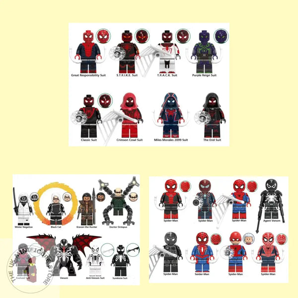 Spiderman Minifigures - Bundle 3 Lego