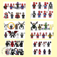 Spiderman Minifigures - Bundle 4 48 Figures Lego