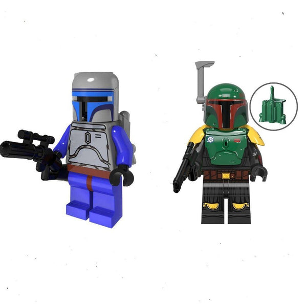 Star Wars Lego Minifigure Bundle - Jango and Boba Fett