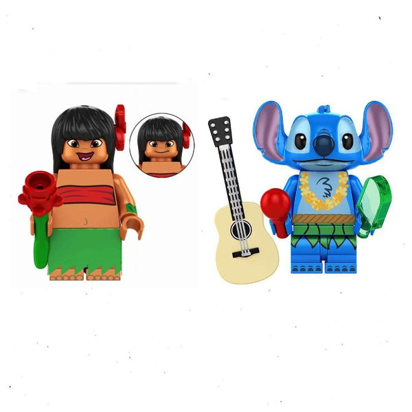Lilo and Stitch Lego Minifigure Bundle - Lilo and Stitch