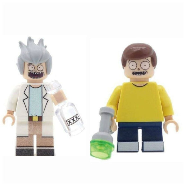 Rick and Morty Lego Minifigure Bundle - Rick and Morty