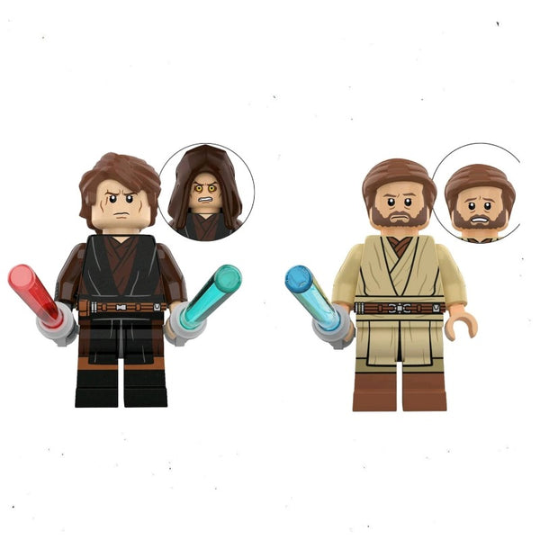 Star Wars Lego Minifigure bundle - Bundle 1 - Anakin and Obi Wan