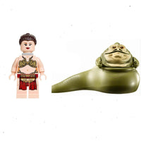 Star Wars Lego Minifigure Bundle - Princess Leia and Jabba