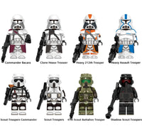 Star Wars Set of 8 Lego Minifigures - Style 9