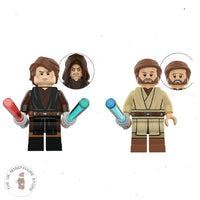 SW Minifigure bundle Bundle 1 Anakin and Obi Wan UK Minifigure Store