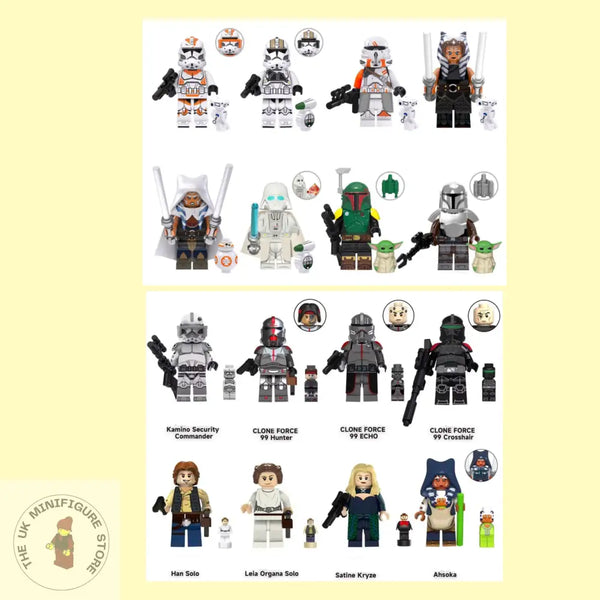 Sw Minifigures - Bundle 4 Lego