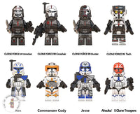 Sw Set Of 8 Minifigures - Style 7