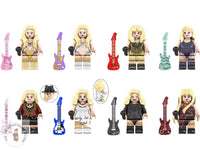 Taylor Swift Set Of 8 Minifigures - Style 1 Lego