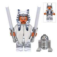 Star Wars Lego Minifigure - Figure 128 - Ahsoka Tano (white edition)