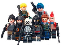 Fortnite Set of 8 Lego Minifigures - Style 1