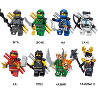 Ninjago Set of 8 Minifigures - Style 6